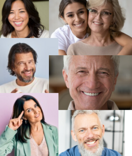 smile after teeth whitening by Dental Care Glebe dentist at our dental practice in Glebe-NSW, near Sydney CBD.