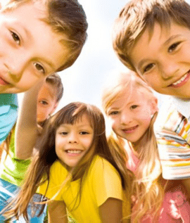 Children smiling at dentist in glebe, sydney, after wobbly teeth extractions with dental care, dentists, paediatric dentist, dental surgeon @ Sydney Dentists in Glebe, NSW.