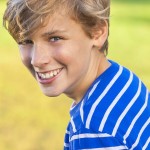 teenage dental care teenage boy smiling at the camera