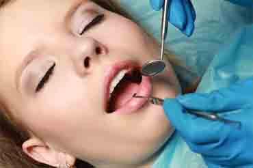 Patient relaxed during the dental treatment with IV sedation in Sydney - Glebe, NSW.