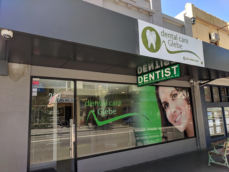 About Us - Dental Care Glebe in Sydney, external facade of the dental clinic