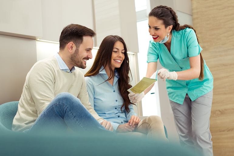 staff attending patients at their first visit to Dental Care Glebe Sydney Dentists dental clinic in Glebe, Sydney NSW.
